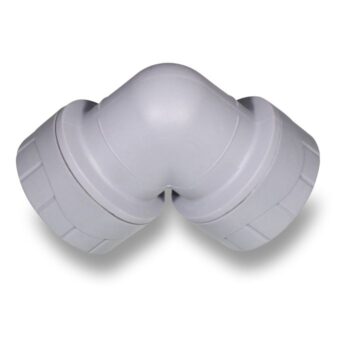 ENGANCHE PB 22X22MM CODO 90º TUBO TWIN DELTA